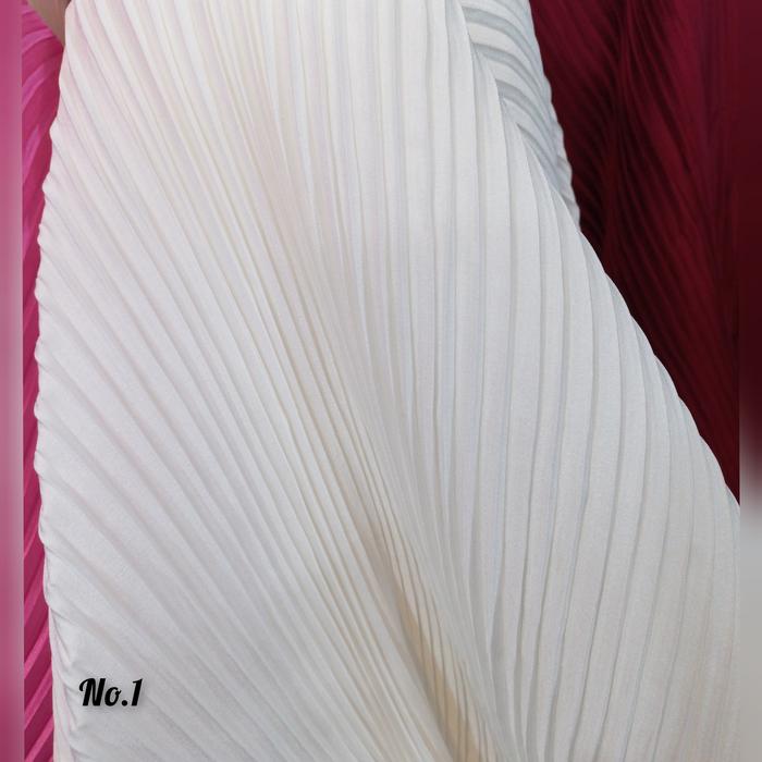 Gambar kain plisket premium import bahan rok gamis dll - no.1 dari fabregas jaya88 undefined Tokopedia