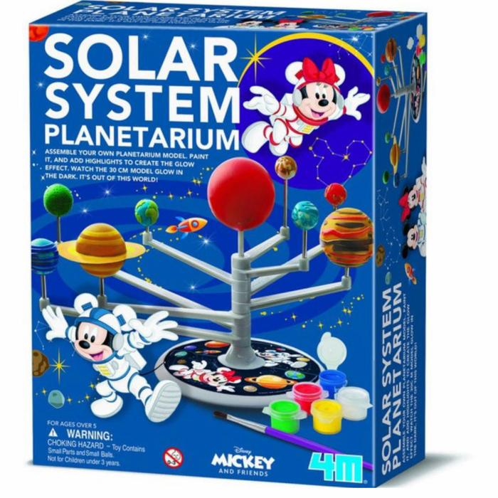 Gambar 4M Mainan Edukasi Anak Disney Solar System Planetarium Model 3D Planet dari Mishana Shop undefined Tokopedia