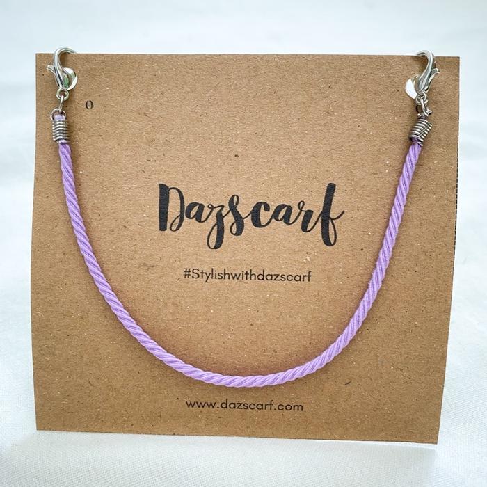 Gambar Dazscarf Konektor Masker Basic Spiral - Lilac dari Dazscarf undefined Tokopedia