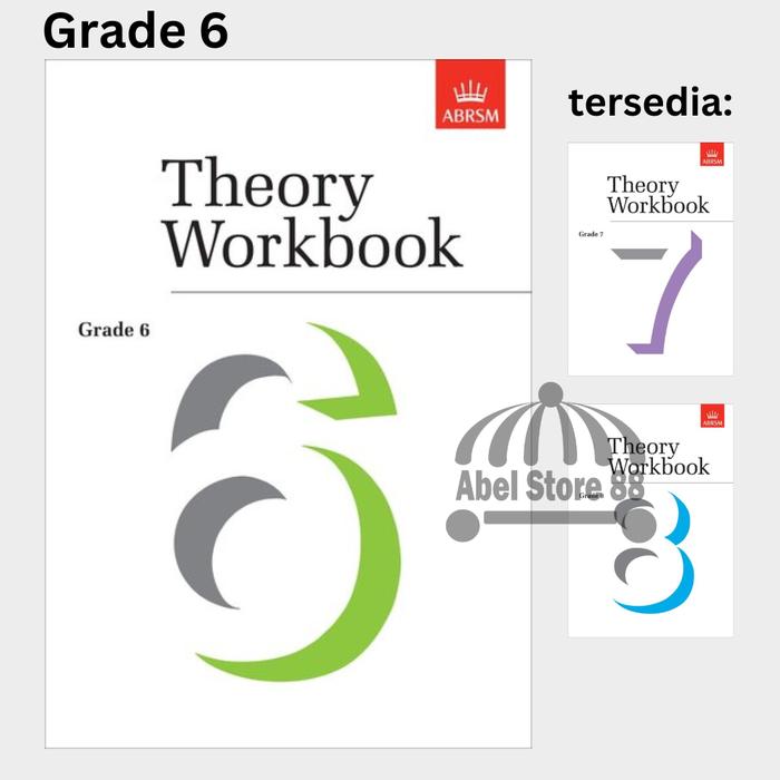 Gambar ABRSM Theory Workbook Grade 6/7/8 - Buku Teori Musik Music Theory - Grade 6 dari Abel Store 88 undefined Tokopedia