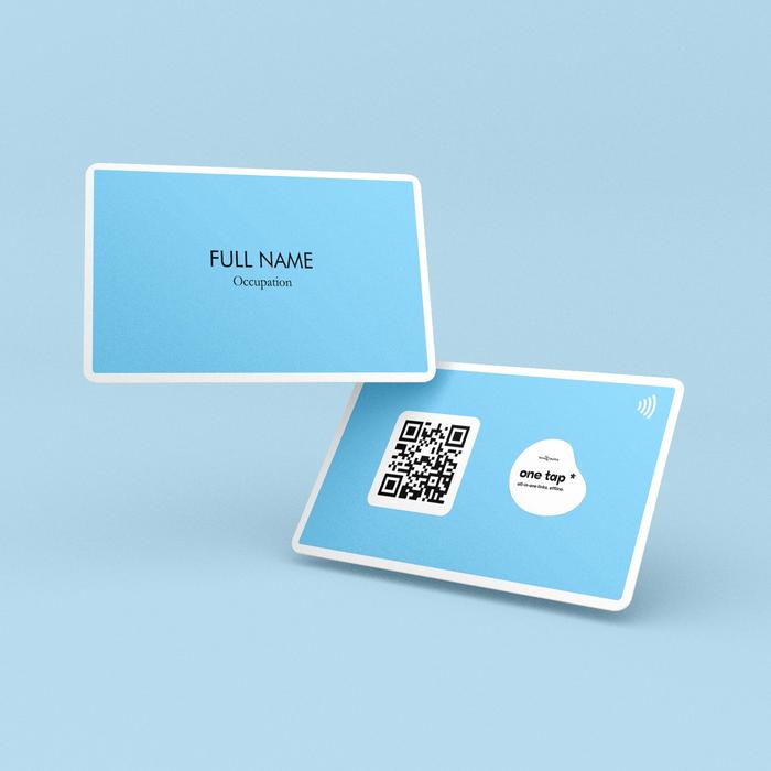 Gambar One tap Smart Business Card NFC | Kartu Nama Digital - Design 4, Hologram dari one tap * | Smart Card Indonesia undefined Tokopedia