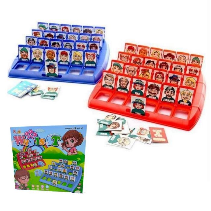 Gambar Mainan Anak Tebak Gambar Who Is It Board Game Guest - edukasi toys dari Vnc onlineshop undefined Tokopedia
