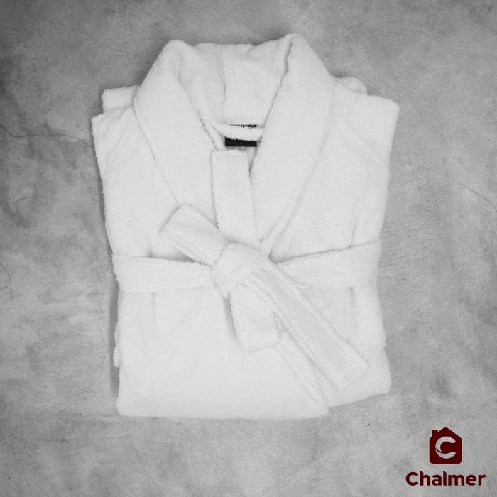 Gambar Kimono Handuk Bathrobe Dewasa Kualitas Premium 100 % Katun - Putih dari GUDANG SPREII JAKARTA undefined Tokopedia