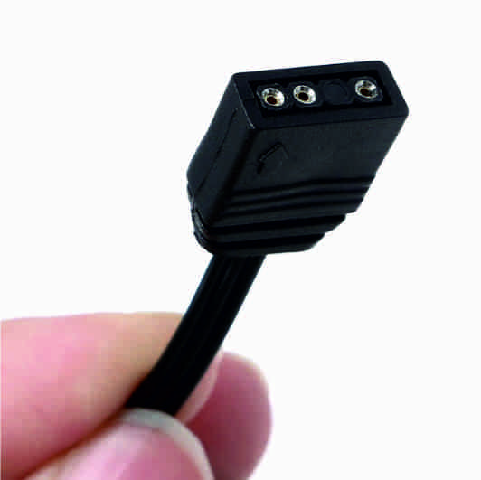 Gambar LED Strip ARGB WS2812B Addressable PC Socket 3 Pin Female AURA Sync - 3Pin Mobo, 60Cm dari Sys Zaph Smart Home undefined Tokopedia