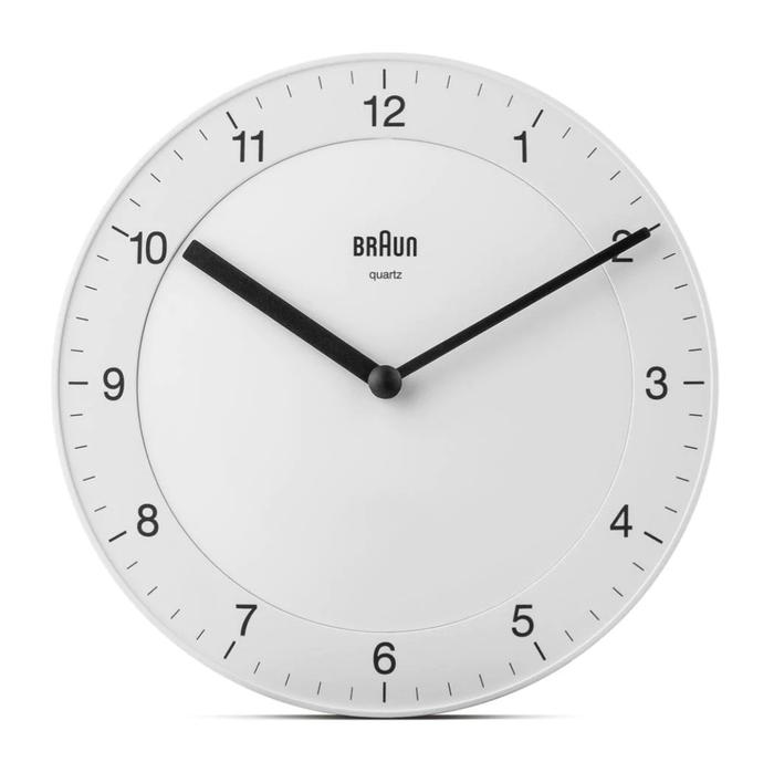 Gambar BC06 Classic Analogue Wall Clock - Putih dari BRAUN WATCHES undefined Tokopedia