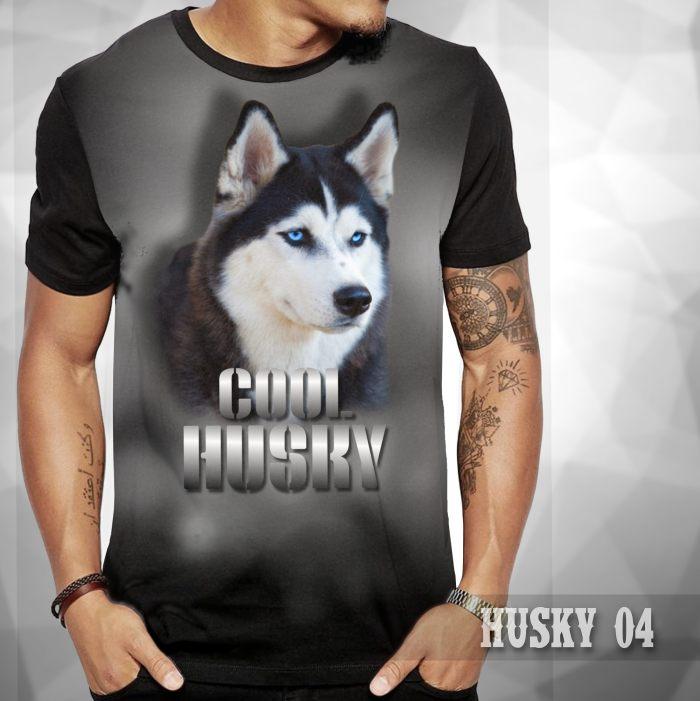 Gambar Baju Kaos SIBERIAN HUSKY | Kaos Anjing HUSKY DOG LOVERS Animal Puppy - HUSKY 04, L dari kaos3dbagus undefined Tokopedia