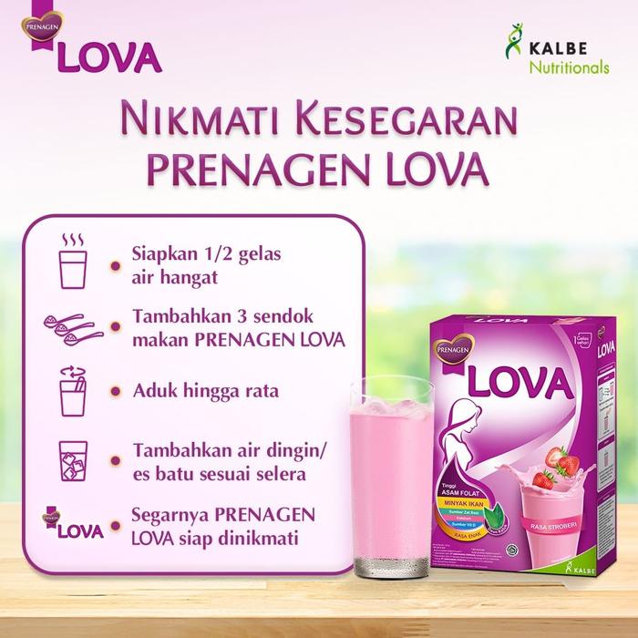 Gambar Prenagen Lova Susu Ibu Hamil Bumil dan Ibu Menyusui Busui Rasa Coklat - Strawberry dari Busui Shop undefined Tokopedia