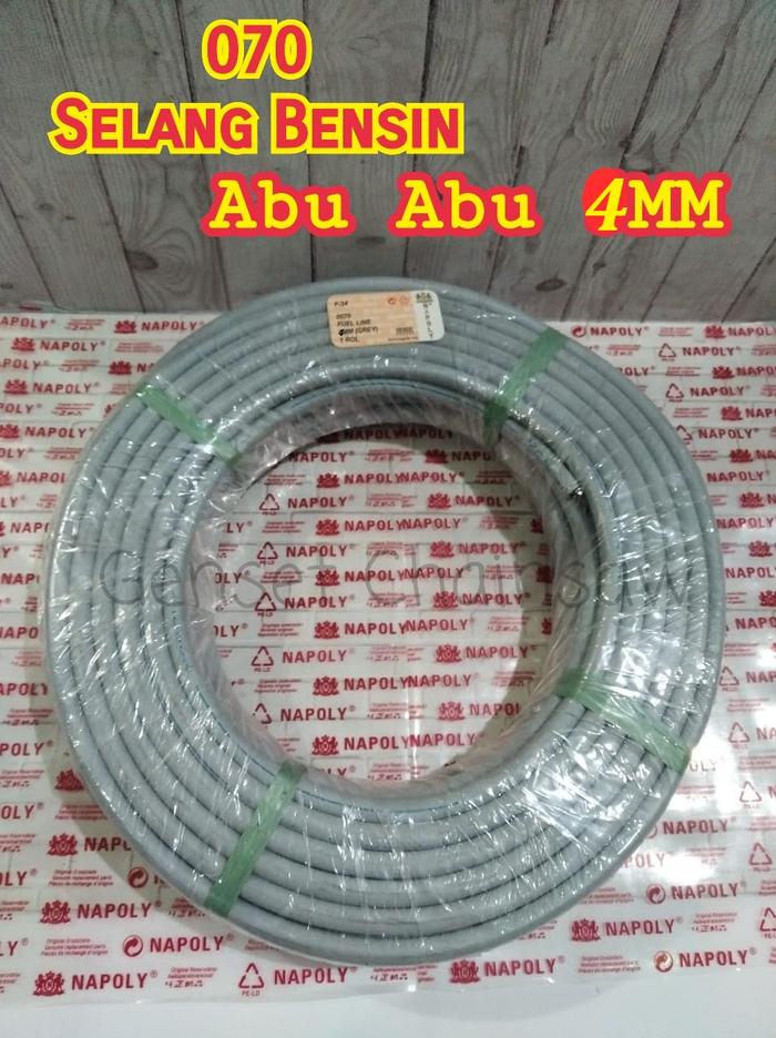 Gambar Selang Bensin Fuel Hose Hitam 8MM Panjang 25M Napoly 8 MM Roll Oli - 4MM Abu'' 25M dari GENSET CHAINSAW undefined Tokopedia