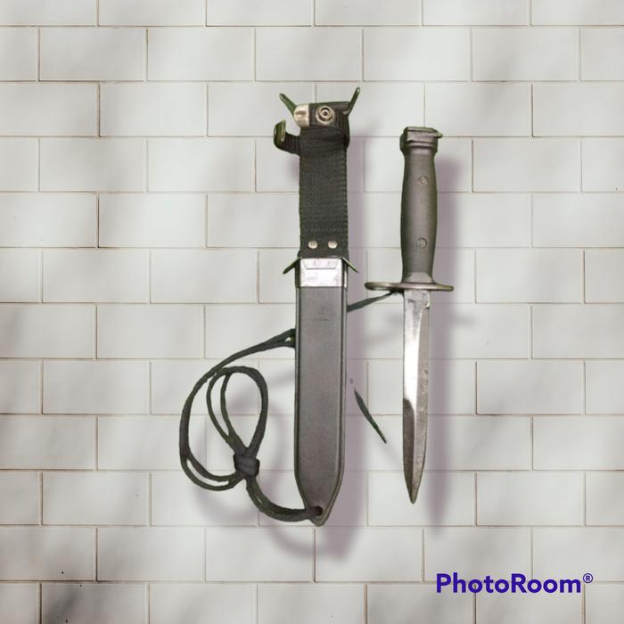 Gambar Sangkur tni / sangkur SS1 - Hitam, All Size dari Raicombat undefined Tokopedia