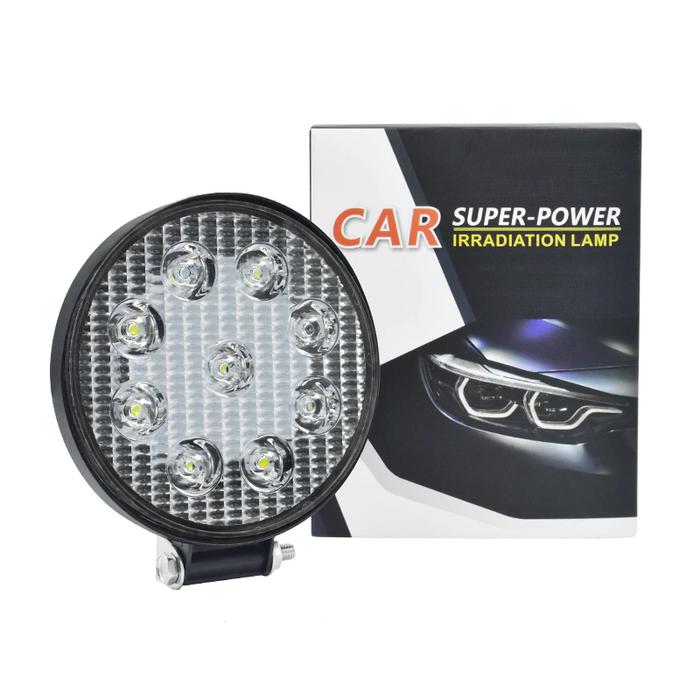 Gambar WORKLIGHT LAMPU TEMBAK MOBIL LED 27 WATT HIGH QUALITY - BULAT dari MODIMART undefined Tokopedia