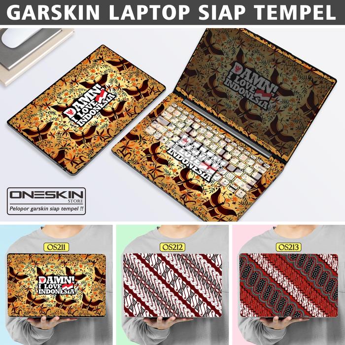 Gambar Garskin / Skin / Cover / Stiker Laptop - In Ina I Love Indonesia 1 - Full Body dari Oneskin Store Indonesia undefined Tokopedia