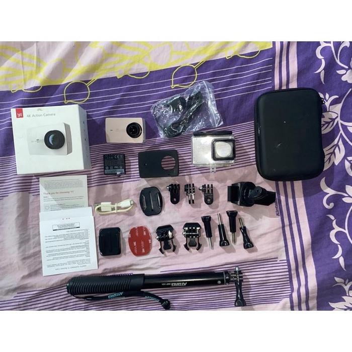 Gambar Paket Motovlog Xiaomi Yi Inter Mod Mic - Xiaomi Yi Lite 4K - Discovery - YI 2 4K MODMIC dari Eskompedia undefined Tokopedia