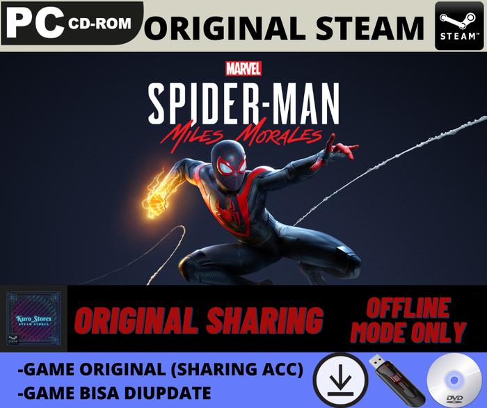 Gambar Marvel’s SpiderMan Miles Morales Steam Sharing Original PC Game dari Kuro Stores PC Games undefined Tokopedia