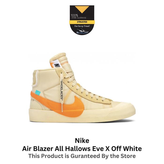 nike blazer off white beige