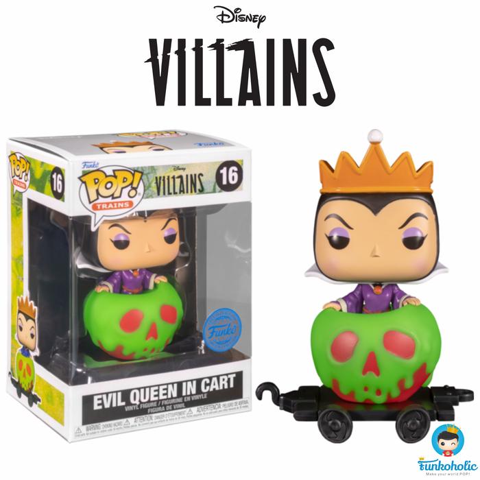 Gambar Funko POP! Trains Disney Villains Snow White - Evil Queen in Cart #16 dari Funkoholic undefined Tokopedia