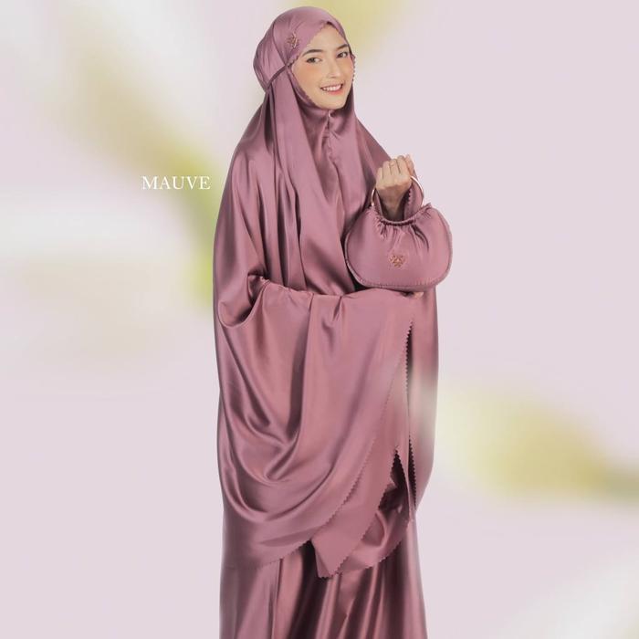 Gambar Azmia Prayer Set By Hijab Alsa Set Mukena Jumbo - Mauve dari Dilly Daily Fashion undefined Tokopedia