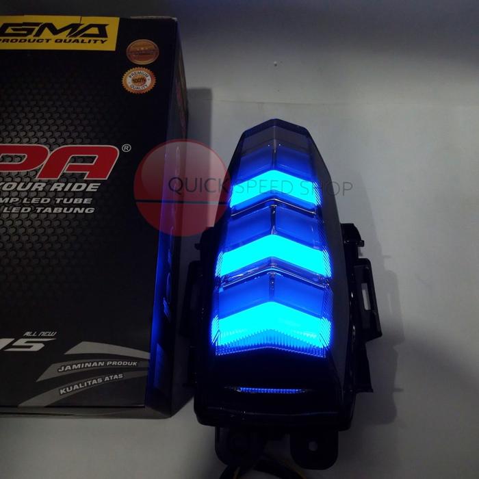 Gambar Lampu Stoplamp JPA R15 V3 3 IN 1 - Biru dari QUICK SPEED SHOP undefined Tokopedia