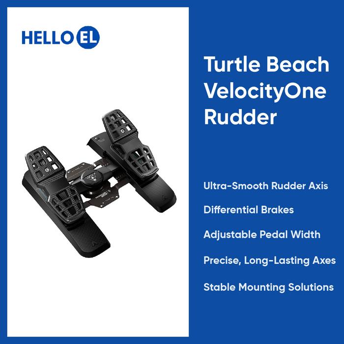 Gambar Turtle Beach VelocityOne Velocity One Rudder Pedals Xbox Series PC dari Hello El Official undefined Tokopedia
