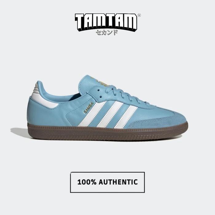 Jual Adidas Samba Original Argentina Clear Blue - 43 - Kota Bandung - Tamtam.market | Tokopedia Jual Adidas Samba Original Argentina Clear Blue - 43 - Kota Bandung - Tamtam.market | Tokopedia