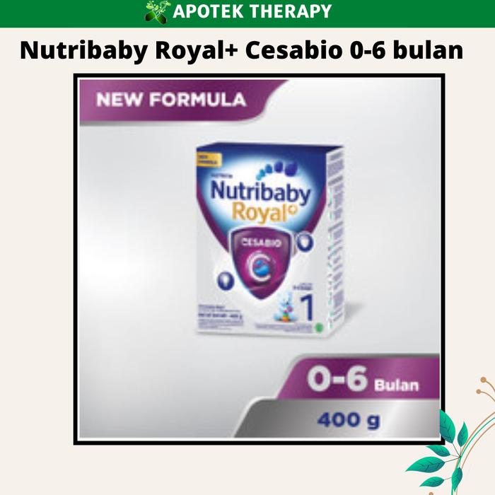 Gambar Nutribaby Royal+ Cesabio 1 usia 0-6 bulan dari apotek therapy undefined Tokopedia