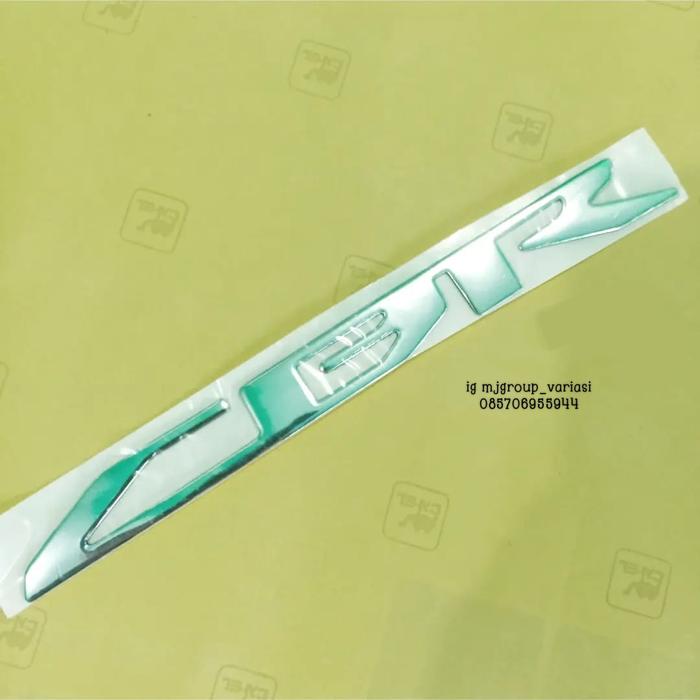 Gambar Emblem logo CBR honda ukuran original body motor - Silver dari Nina MJ undefined Tokopedia