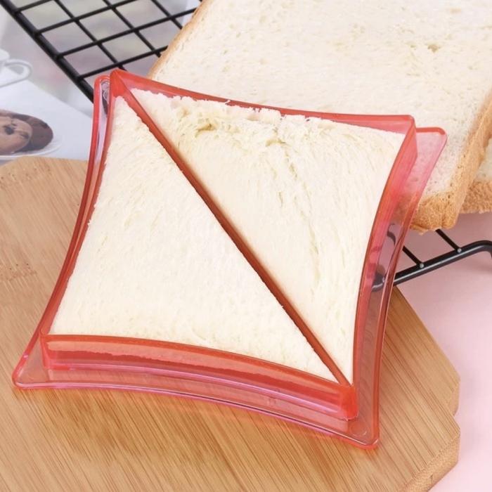 Gambar Cetakan Pemotong Sandwich Roti Tawar Cutter DIY/Makanan/Roti/Biskuit - SEGITIGA dari Grosir Hemat Murah undefined Tokopedia