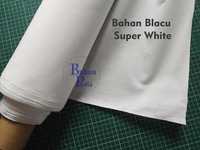Jual [MTR] Kain Belacu Bahan Blacu Putih 100 x 150 cm Super White ...