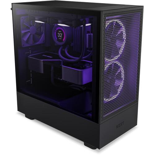 Gambar NZXT H5 Flow - Hitam dari COC Komputer undefined Tokopedia