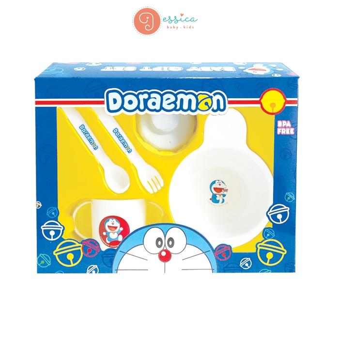 Gambar Doraemon Feeding Set Dooz Small Perlengkapan Makan Bayi - DOR-LB105 dari Jessica Baby Kids Shop undefined 2 Tokopedia