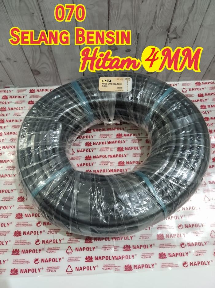 Gambar Selang Oli Bensin Fuel Hose Abu Abu 6MM x 25M Genset Kapal Universal - 4MM Hitam 25M dari GENSET CHAINSAW undefined Tokopedia