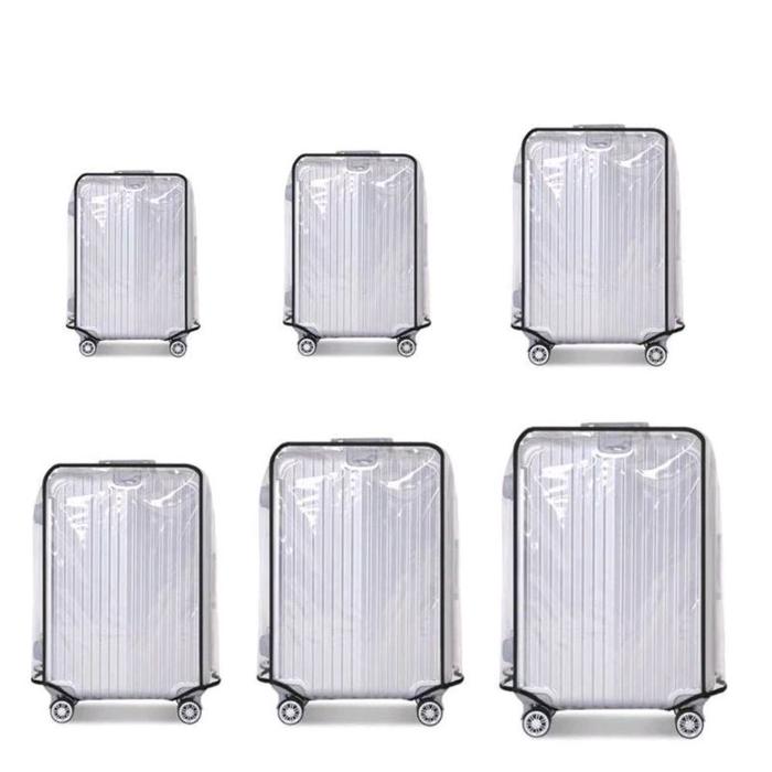 Gambar Sarung koper / Pelindung koper Anti Baret Mika Size 32,28,24,22,20,18 - Size 20 inci dari BAGTOBAG99 undefined Tokopedia