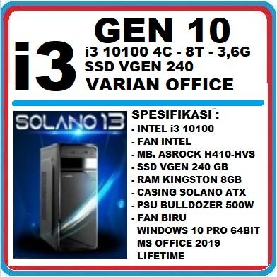 Gambar PC INTEL i3 GEN 10 / ASUS GT 730 - OFFICE dari K Style computer n audio undefined Tokopedia