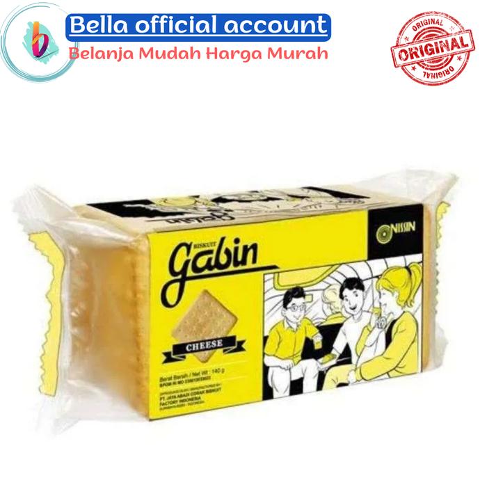 Gambar Nissin Gabin Cheese Milk Original 140 gr - cheese dari Bella shop TNG undefined Tokopedia