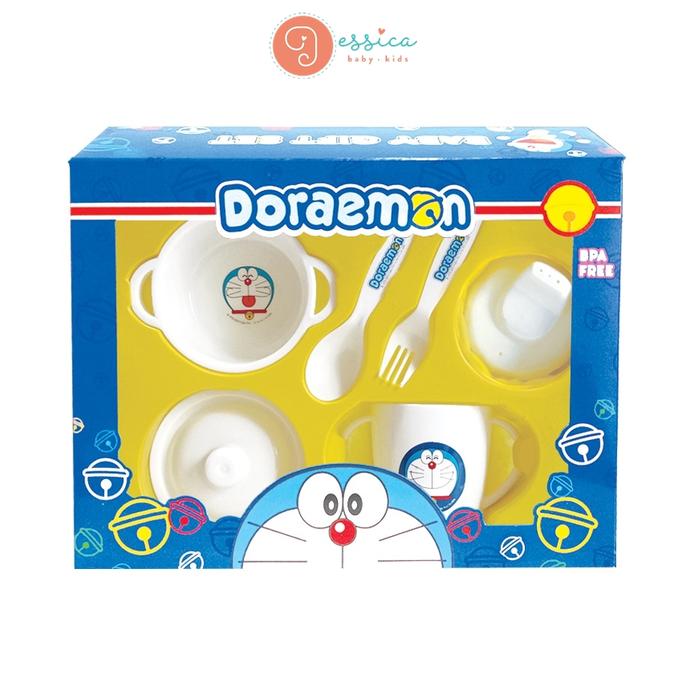Gambar Doraemon Feeding Set Dooz Small Perlengkapan Makan Bayi - DOR-LB105 dari Jessica Baby Kids Shop undefined 5 Tokopedia