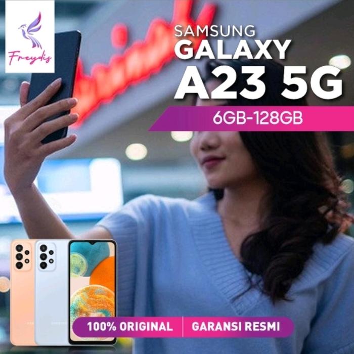 Gambar Samsung galaxy A23 6 /128 GB RAM 6 ROM 128 GB smartphone android - Hitam dari Qiashop29 undefined Tokopedia