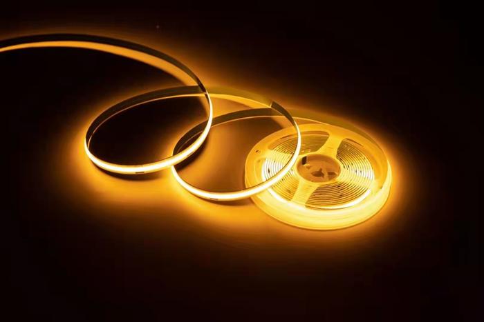 Gambar Led Strip COB DC 12volt 5 meter 300led / Lampu Strip Light COB IP33 - - warmwhite dari Cahaya indah Led undefined Tokopedia