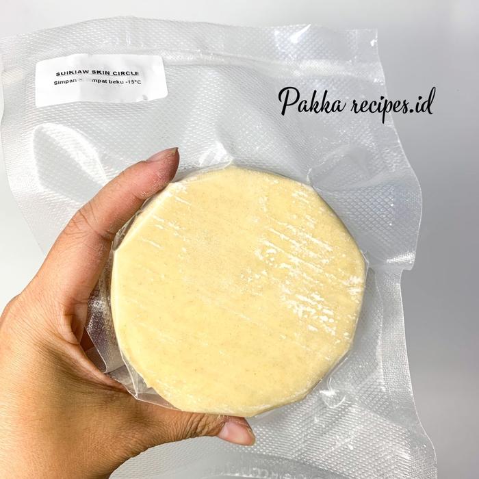 Gambar Kulit Suikiaw Swikiaw Dimsum / Pangsit / Siomay 10 CM Bulat - PUTIH dari Pakka Recipes.id undefined Tokopedia