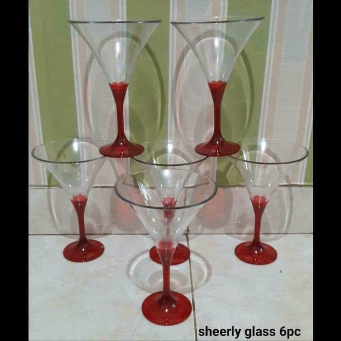 Gambar Tupperware Crystal glass gelas sultan - Sherly glass(4) dari MHA TUPPERWARE undefined Tokopedia