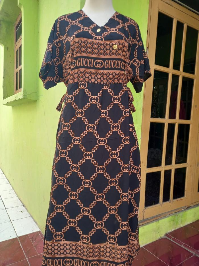 Gambar Daster Gucci Ibu muda Cantik - Hitam dari RDS STORE INDONESIA undefined Tokopedia