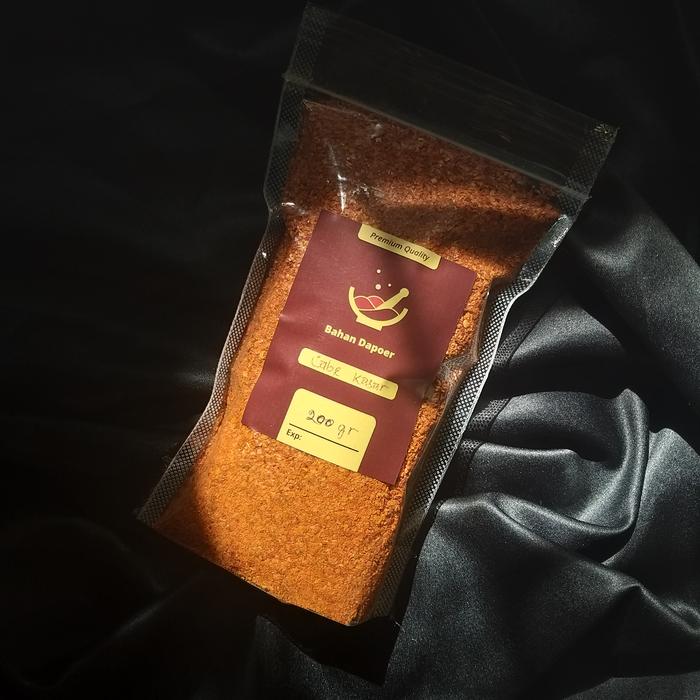 Gambar Cabe Bubuk Kasar/Dry Chili Flakes/Chili Granule Premium - 200 gram dari BahanDapoer undefined Tokopedia