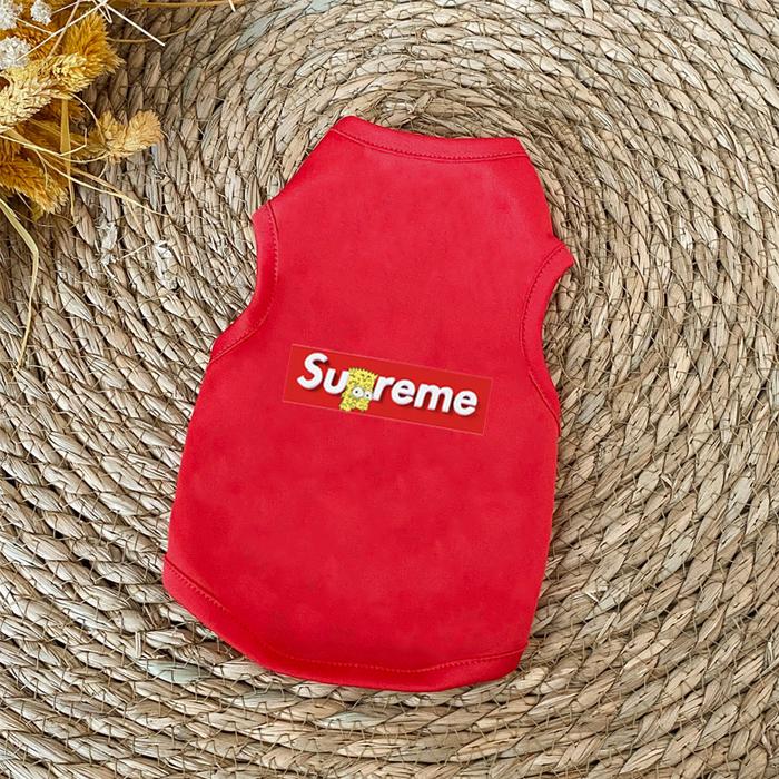 Promo Supreme Top Pet Dog Cat Clothes Baju Kostum Anjing Kucing