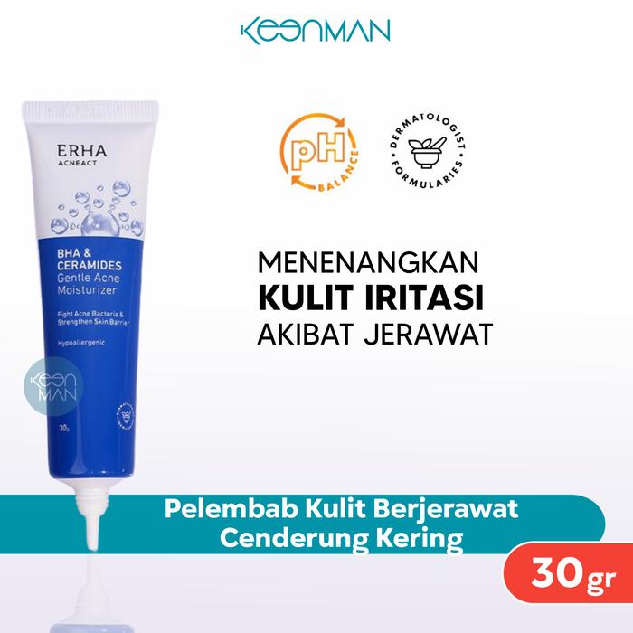 Gambar Erha Acneact Gentle Acne Moisturizer 30g - Pelembab Wajah Berjerawat dari KeenMAN undefined Tokopedia