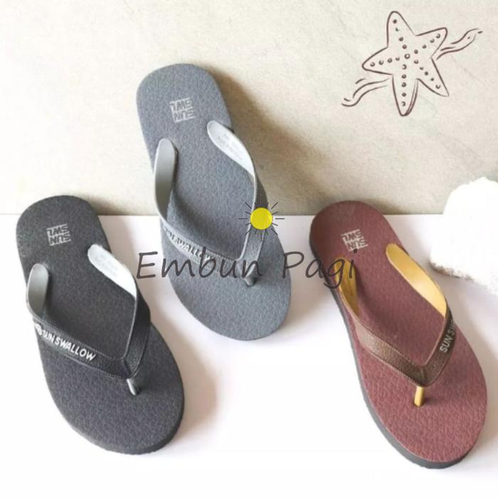 Gambar Sandal Jepit Pria Men Wave Trek Warna Sun Swallow Ukuran 11 - HITAM 10 dari @EmbunPagi undefined Tokopedia
