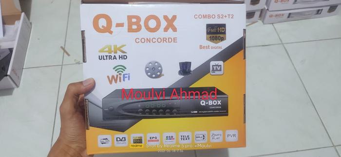 Gambar SET TOP BOX TV DIGITAL DVBT2 S2 COMBO Q-BOX BARU dari SpinicOnlineShop undefined Tokopedia
