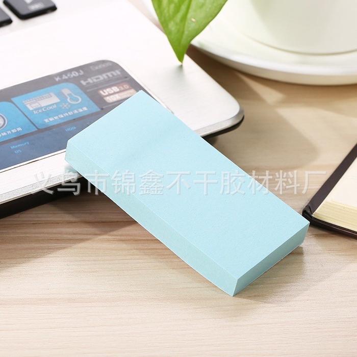 Gambar Memo Sticky Notes Memopad Sticky Note Isi 100 Lembar - BIRU PASTEL dari boobou undefined Tokopedia