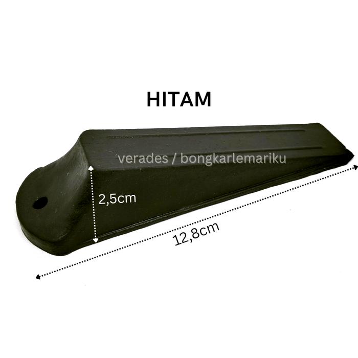 Gambar Karet Ganjal Pintu / Penahan Pintu - Hitam dari VERADES undefined Tokopedia