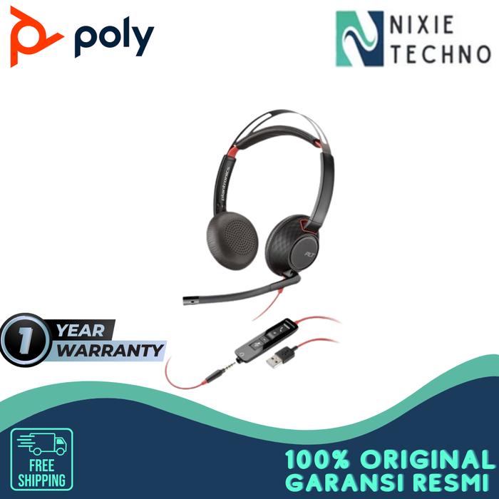 Gambar POLY BLACKWIRE C5220 USB-C STEREO - Type A - Type A dari NixieTechno undefined Tokopedia
