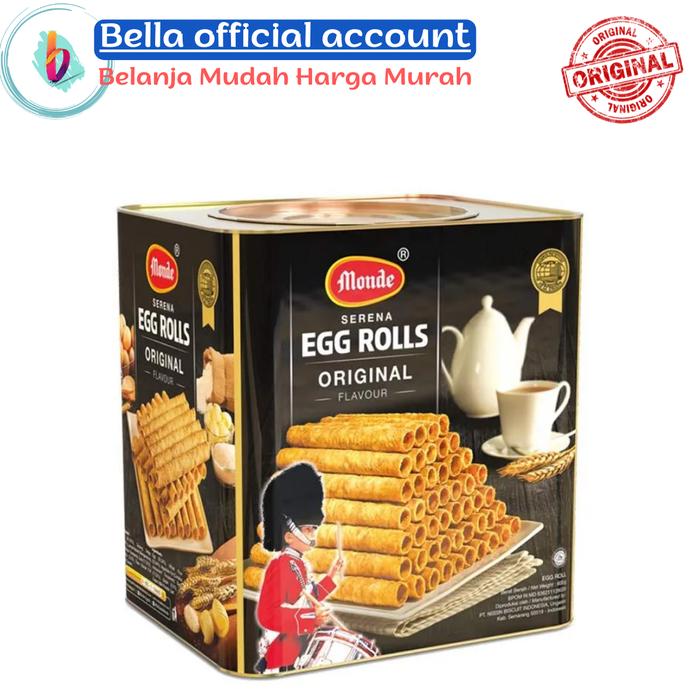 Gambar Monde Egg Roll Original Biskuit 600 gr dari Bella shop TNG undefined Tokopedia
