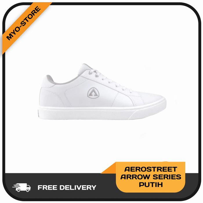 Gambar AEROSTREET ARROW SERIES ORIGINAL - PUTIH - PUTIH, 40 dari MAMAS YUDHI OFFICIAL STORE undefined Tokopedia