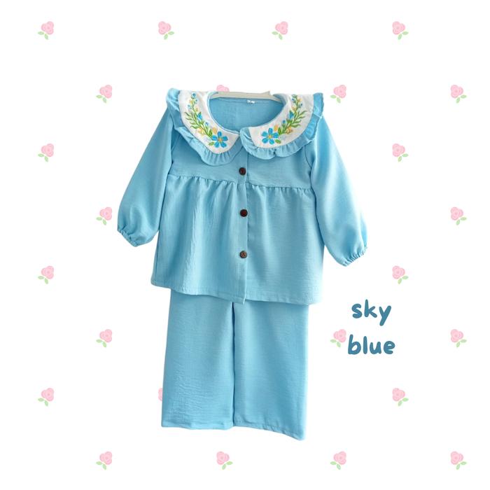 Gambar oneset anak perempuan rayon tunik balita 1 2 3 tahun ALICE baju anak - alice-skyblue, size 1 dari Bigbearbabyshop undefined Tokopedia